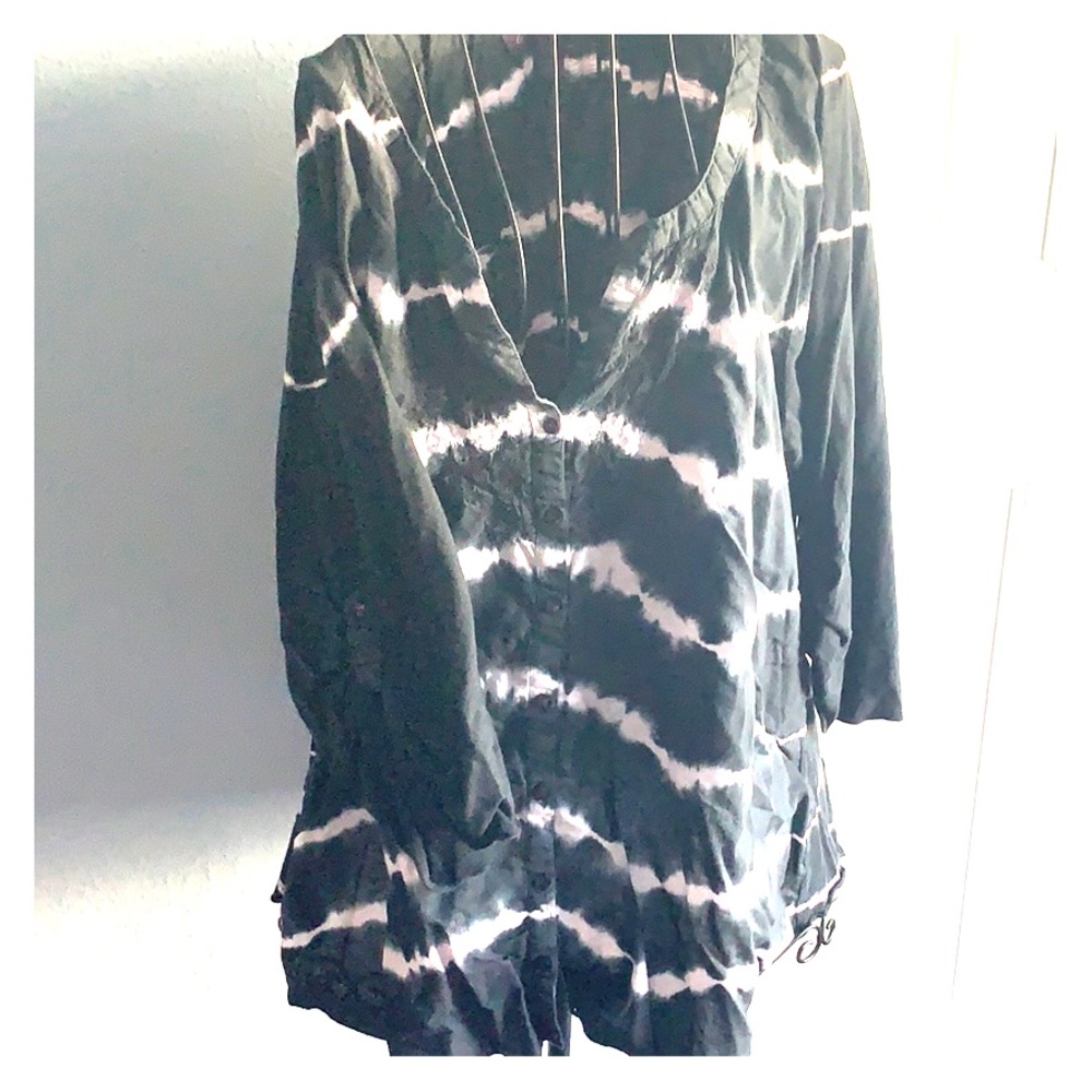 Tie dye women’s 3x top lightweight